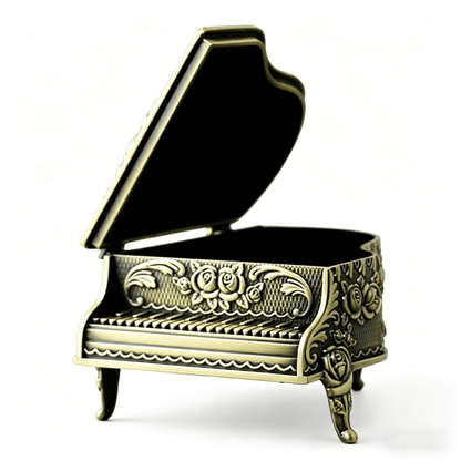 Celestial Serenade™ | Vintage Miniature Grand Piano Music Box Music Box | Celestial Serenade | Gift & Desk Decor