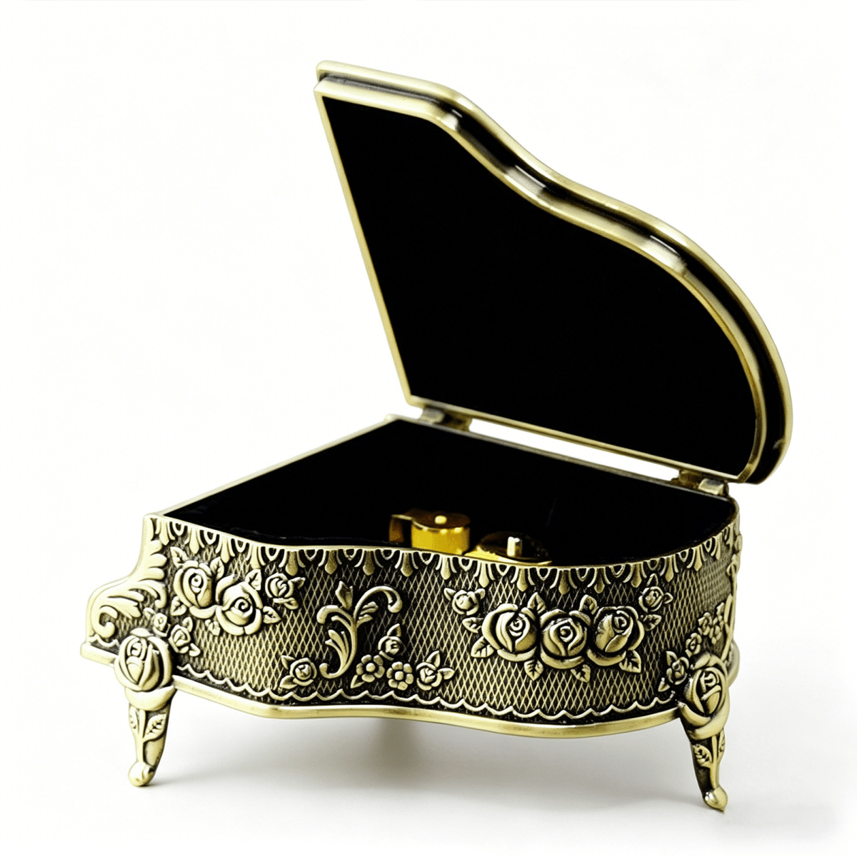 Celestial Serenade™ | Vintage Miniature Grand Piano Music Box Music Box | Celestial Serenade | Gift & Desk Decor