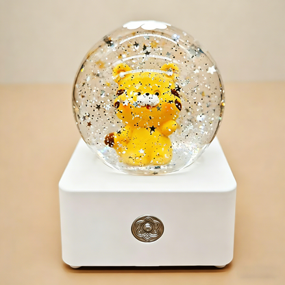 Celestial Serenade™ 12 Zodiac Cartoon Snow Globe Music Box