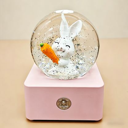 Celestial Serenade™ 12 Zodiac Cartoon Snow Globe Music Box